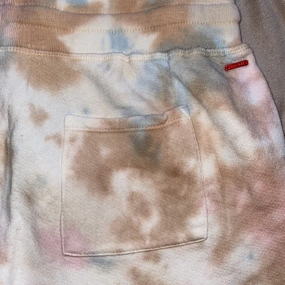 n:philanthropy Tie Dye Distressed Lounge Shorts - Picture 8 of 8